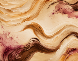 Caramel and Berry Swirl
