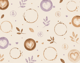 Latte Hearts