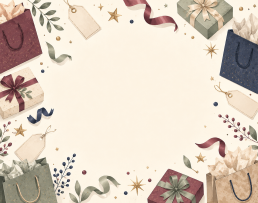 Wrapped Gifts Border